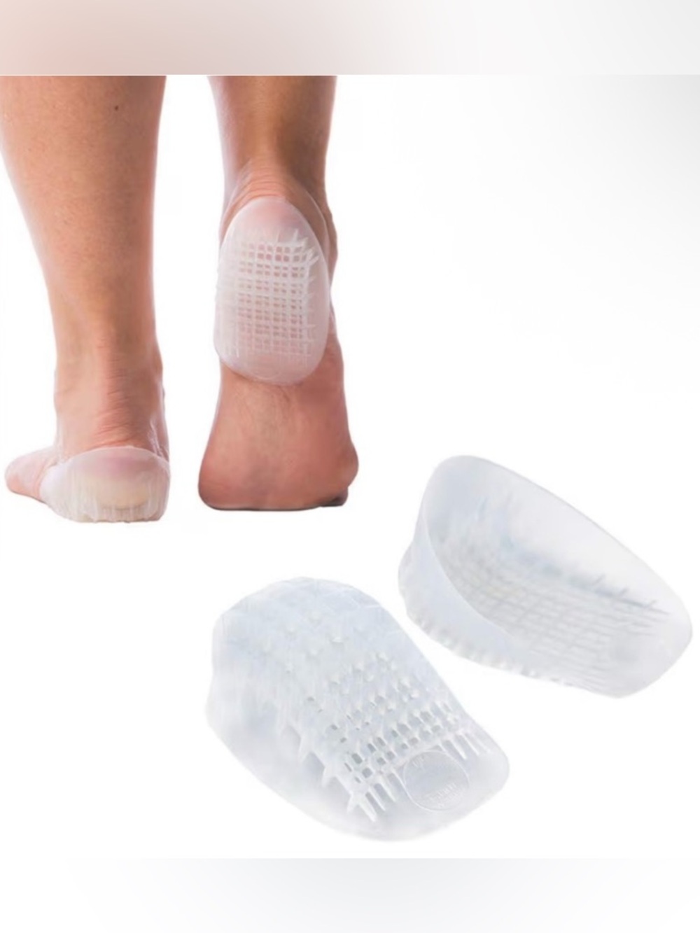 NEW never used | Gel Heel Cup Cushion Plantar Heel Pain Relief | Fits sz 5-12